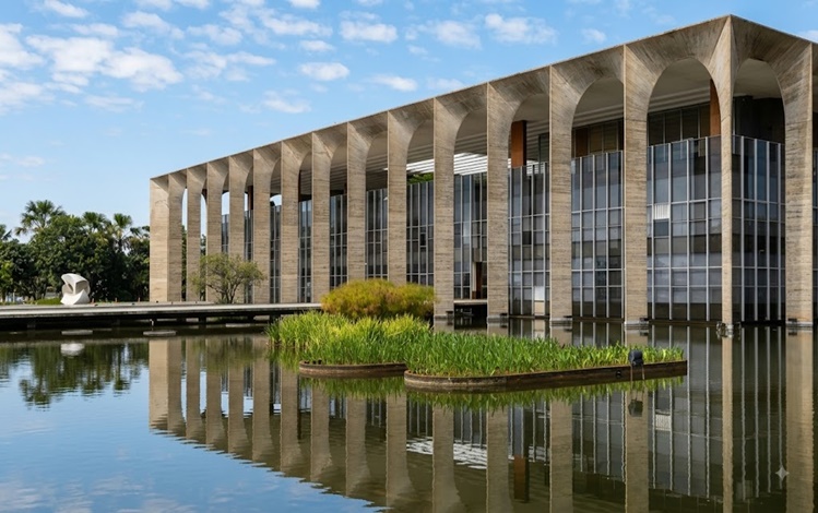 Palácio do Itamaraty, sede do Ministério das Relações Exteriores do Brasil